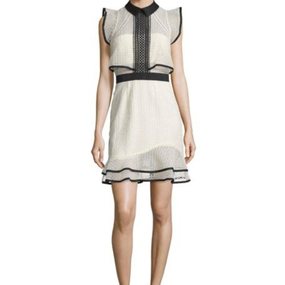 Self-Portrait Cream white Dress